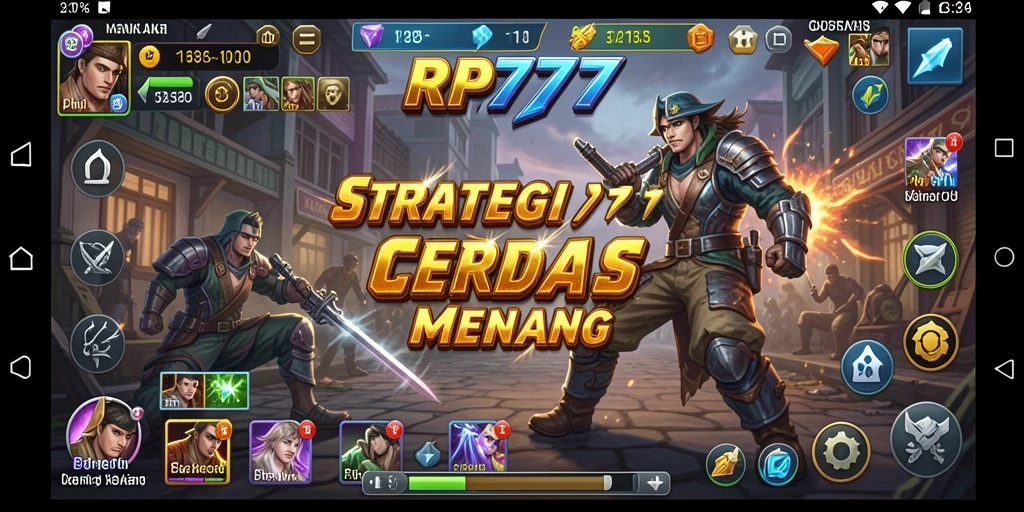 Screenshot utama RP777 menampilkan aksi gameplay Strategy yang menegangkan.
