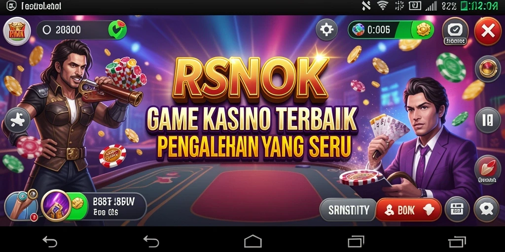 Screenshot RSNOK memperlihatkan gameplay Kasino yang menarik dan seru.