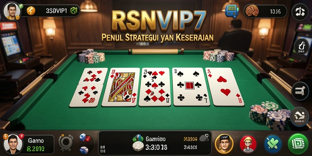 Tampilan gameplay penuh aksi dari RSNVIP7 yang seru.