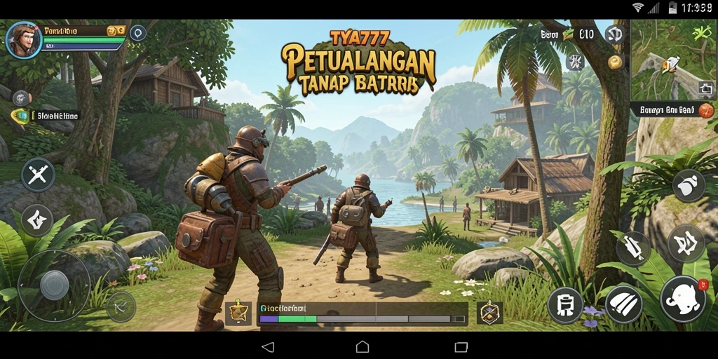 Tangkapan layar gameplay TYA777 menampilkan petualangan di dunia terbuka yang menakjubkan.